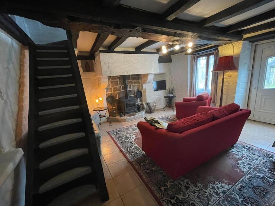 Le Petit Fleur - The Little Flower, Cosy Cottage Saint-Michel-de-Montjoie Eksteriør bilde